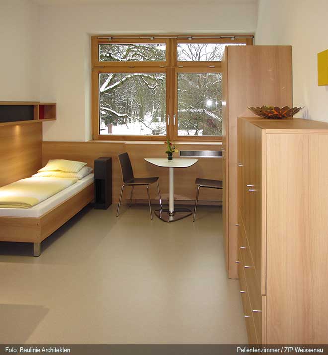 ZfP Patientenzimmer 2